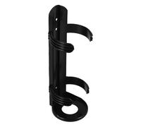 TOVINANNA Black with Quick Installation PVC Fire Extinguisher Mount Bracket and Versatile Design for Car Holder and Wall Storage