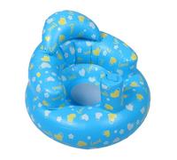 TOVINANNA Blow up Bath Seat Portable Bathing Stool Bath Chair Foldable Bathing Seat for Boys and Girls