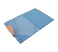 TOVINANNA Blue Birth Certificate Holder Sleeve, Practical Artificial Leather Protector with Wear-Resistant Material, Stylish Design, for Organizing and Protecting Newborn Documents