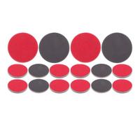 TOVINANNA Bowling Ball Sponge Sanding Kit Multi-use 16pcs Polishing Pads Efficient Cleaning and Polishing Pads for Ten Pin Bowling Balls