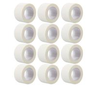 TOVINANNA Breathable Pressure Paper Tapes 12 Rolls 2.5Cm X 9.14M Tearable Tape for Iv Lines and First Aid