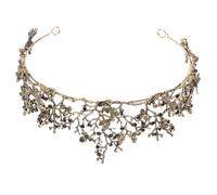 TOVINANNA Bridal Headpiece for Weddings and Proms Elegant Vintage Style Hair Accessory Intricate Details for Brides Bridesmaids and Special Occasions
