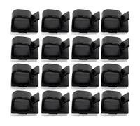 TOVINANNA Cable Clamps Cord Management Clips Large Square Self-Adhesive Wire Fastener Organizer for Home Office Cable Fixation and Tidy Setup