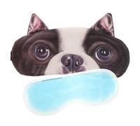 TOVINANNA Cartoon Animal Eye Mask for Sleeping Breathable Travel Sleep Mask with Cute Dog Design Lightweight Eye Cover for Men Women for Family and Friends