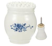 TOVINANNA Ceramic Moxa Burner Pot for Physiotherapy Easy to Use Moxibustion Device for Back Waist Abdomen Durable Healthy Material Safe for Skin Home Treatment
