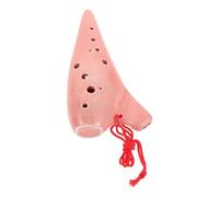 TOVINANNA Ceramic Ocarina Alto Flute Traditional Chinese Design Beginner Wind Instrument for Students Adults with Protective Case and Music