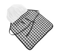 TOVINANNA Chef Outfit Months Apron and Hat for Boys Adjustable Cooking Costume for Newborn Photoshoot and Baking Fun