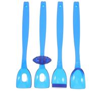 Tovinanna Children Speech Therapy Tools 4Pcs Tongue Spoon Set Oral Motor Exercise Aid for Tongue Mobility Trainer and Speech Development
