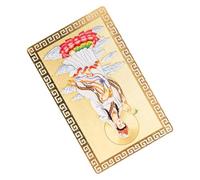 TOVINANNA Chinese Style Traditional Guanyin Lucky Card Amulet