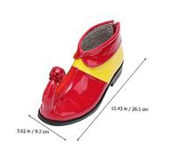 TOVINANNA Clown Shoes for Party Reusable Cosplay Costume Accessories for Halloween Carnival Masquerade Christmas Easter Fun Dress Up Multi
