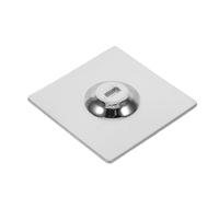 TOVINANNA Computer Cable Lock Anchor Base in Silver Alloy with Anti-Theft Feature, Suitable for Notebooks on Desks and Office Environments