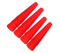 TOVINANNA Conical Plastic Yarn Bobbins PVC Material 10pcs with Smooth Surface Technology, Tapered Shape for Yarn Management and Protects Delicate Fibres for Embroidery Thread and Wool