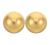 TOVINANNA Copper Birdbath Ball and Brass Birdbath Sphere for Garden Pond Outdoor Yard Decor Weather-Resistant Solid Spherical Design Enhancing Backyard Bird Bath Aesthetics and