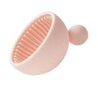 TOVINANNA Cosmetic Brush Cleaning Bowl Makeup Tool Silicone Brush Washing Pad Convenient Portable Cleaner for People Who like Makeup Beauty Salon Use Travel