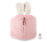 TOVINANNA Cute Shape Guinea Pig Bed for Small Pets and Squirrels, Flannel and Plastic Fabric Material, Washable and Keeps Small Pets Warm, Suitable for Seasons and Winter Days