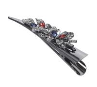 TOVINANNA Cute Vintage Hair Clip Metal Rhinestone Duckbilled Hairpin for Women Girls