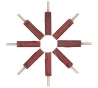 TOVINANNA Cylinder Sanding Drum with Shank Assorted Grit Flap Wheel Polishing Kit for Die Grinder High-performance Abrasive Sandpaper for Rust Removal Detailed Grinding Jewelry and Woodwork