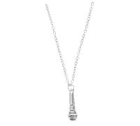 TOVINANNA Dainty Microphone Pendant Necklace for Women Sturdy Metal Chain Jewelry Gift for Singers and Speakers Stylish Neck Decoration for Parties and Everyday Wear