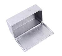 TOVINANNA Diecast Aluminum Metal Stomp Box Case Enclosure Smooth Finish Guitar Pedal Project Box with Rounded Edges Electronic Enclosure for DIY Builders