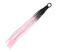 TOVINANNA Dirty Ponytail Hair Extension Braid Crochet for Faux Locs Material for Messy Bun Hairstyle