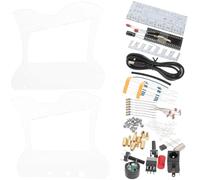 TOVINANNA DIY Electronic Harp Soldering Kit 7-string Lyre Harp Musical Instrument Construction Set for Beginners Electronic Music Practice and Home DIY Tool