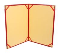 TOVINANNA Document Organizer Red Folder for Business Meetings and Event Poetry Recitation