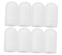 TOVINANNA Drum Mute Caps Drum Accessories Silicone Drumstick Tips Lightweight 10pcs for Improved Rhythm and Easy Storage Suitable for Instruments Practice the Go