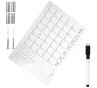 TOVINANNA Dry Erase Calendar Board Acrylic Weekly White Board Chic Memo Planner Lightweight for Home and Office Random Color