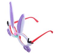 TOVINANNA Easter Bunny Glasses Unique Photo Booth Prop for Easter Party Favors with Adorable Rabbit Design for Fun Family Celebrations