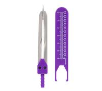 TOVINANNA Electrocardiogram Calipers Measuring Tool with Scale Markings and Versatile Drawing Capability, Made of Iron and Plastic, for Cardiologists in Research Labs and Schools
