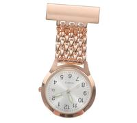 TOVINANNA Electronic Nurse Watch for Women with Hook Clip Design and Precise Time Alloy Portable Hanging Digital Nursing Watch for Staff with LED Glow-in-the-Dark Display