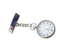 TOVINANNA Elegant Alloy Nurse Fob Watch Hour Watch Keychain Durable Practical Medical Accessory for Nurses Doctors and Students Stylish Brooch Design
