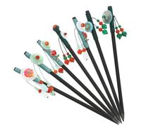 TOVINANNA Elegant Vintage Hair Sticks Tassel 7pcs Set Hair Accessories for Girls and Women's Hair Bun