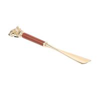 TOVINANNA Extra Long Shoe Horn Portable and Lightweight Made of Zinc Alloy Material for Seniors and Adults Use for Long Boots Without Bending Travel-friendly