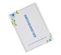 TOVINANNA Eyelash Practice Paper Workbook for Beginners Beauty Eyelash Paper Self Learning Course for Grafting Practice Book