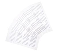 TOVINANNA Eyelash Rods Tools 160Pcs Small Sturdy Lash Perm Rollers for Home Eyelash Curling Beauty Time White Curly Rods