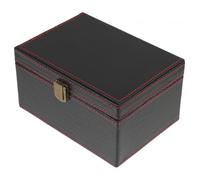 TOVINANNA Faraday Key Fob Protector Box Spacious Car Key Organizer with Matte Finish PU Leather Multi-Functional Storage for Small Essentials and Vehicle