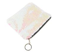 TOVINANNA Fashion Sequined Handbag Women's Toiletry Bag Pink Cosmetic Case Coin Storage for Party and Shopping