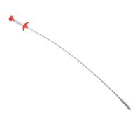 TOVINANNA Flexible Drain Cleaning Tool for Bathroom Tub and Sewers, Stainless Steel and Pp Material, Grab and Remove Hair Easily, for Cleaning Bathroom and Kitchen Drains