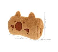 TOVINANNA Fluffy Cute Hand Warmer Muff with PP Cotton Filling Handsfree Winter Hand Warming Sleeve for Cold Relief Adorable Plush Muff for Students and Office Use
