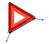 TOVINANNA Foldable Reflective Safety Triangle Car Roadside Warning Sign with Slot Design and Plastic Material for Use, Essential for Road Trip Emergencies and Vehicle Breakdown