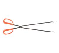 TOVINANNA Garbage Clamp Helping Grabber Garbage Pickup Clip Black Plastic Metal Trash Picker with Non-Slip Design Convenient Operation for Outdoor Waste Collection