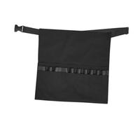 TOVINANNA Hairstylist Apron Adjustable Black Tool Belt for Hairdressers and Makeup Artists Classic Design with Tool Bag for Salon and Travel Supplies