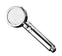 TOVINANNA Handheld Material Steel Pressure, Silver Abs and Stainless Shower Head with Three Spray Modes High Easy Installation, for Housewarming Gift