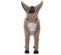 TOVINANNA Handmade Donkey Soft Toy Wooden Donkey Ornament with Compact Design and Handcrafted Quality Rustic Farmhouse Style for Mantels and Shelves for Home Décor