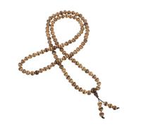 TOVINANNA Handmade Wooden Prayer Beads Necklace for Meditation Elegant Bead Bracelet for Men and Women Accessory for Peaceful Mind and Positive Blessings