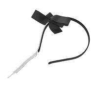 TOVINANNA Headband Rhinestones and Tassel Bow Hairband for Women Suitable for All Occasions