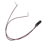 TOVINANNA Hearing Aid Anti-Loss Lanyard for Seniors with Activity Friendly Stability and Enhanced Durability, Nylon and Abs Material Purple Strap for Secure Hearing Aid Retention and Daily