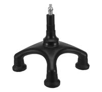 TOVINANNA Heavy Duty Four-legged Cane Tip for Walking Canes and Crutches, Non-slip Abs and Iron Quad Base with Rotatable Design and Easy Installation for Outdoor Use and Travel