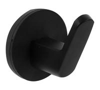 TOVINANNA Heavy Duty Magnetic Hook for Refrigerator Black L-Shaped 48g Metal Hook for Kitchen and Home for Coat Fridge and Bathroom Use